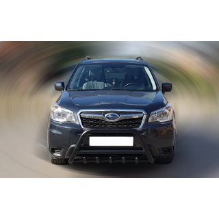 Frontbügel WT003 Schwarz Edelstahl Subaru Forester 2013-2018 Foto 4