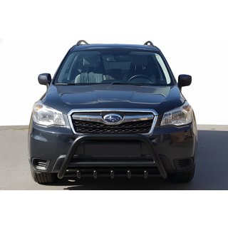 Frontbügel WT003 Schwarz Edelstahl Subaru Forester 2013-2018 Foto 3
