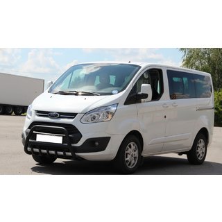 Frontbügel WT003 Schwarz Edelstahl Ford Custom 2013-2022 Foto 1