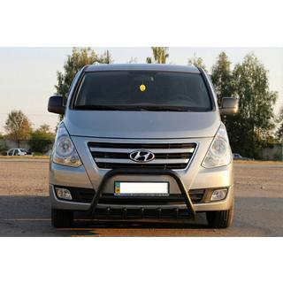 Frontbügel WT003 Schwarz Edelstahl Hyundai H300, H1, Starex 2008-2020 Foto 1