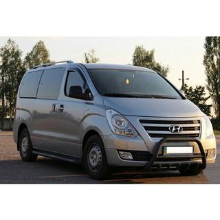 Frontbügel WT003 Schwarz Edelstahl Hyundai H300, H1, Starex 2008-2020 Foto 4