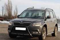 Skoda Yeti 2009-2017 Frontbügel WT003 Schwarz Edelstahl Foto 4