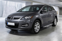 Mazda CX-7 2006-2012 Seitenschweller Line (2 Stk., Aluminium) Foto 1