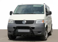 Volkswagen T5 Transporter 2003-2010 Frontschutzbügel WT003 Schwarz (Edelstahl) Foto 1