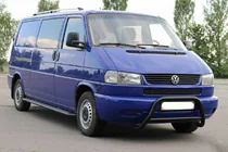 Volkswagen T4 Transporter 1990-2003 Frontschutzbügel WT003 Schwarz (Edelstahl) Foto 5