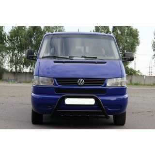 Frontschutzbügel WT003 Schwarz (Edelstahl) Volkswagen T4 Transporter 1990-2003 Foto 4