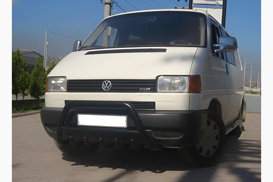 Volkswagen T4 Transporter 1990-2003 Frontschutzbügel WT003 Schwarz (Edelstahl) Image