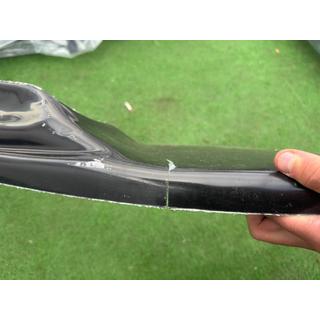 Reduzierter Frontlippenaufsatz DPT (mit Finnen, passend für M5 Hamann, Schwarz Glanz) BMW 5 Series E60/E61 2003-2010 Foto 4