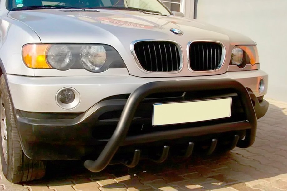 BMW X5 E53 1999–2006 Frontbügel WT003 Schwarz Edelstahl Image