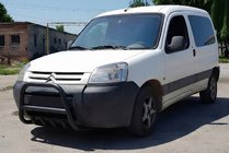 Citroen Berlingo 1996-2008 Frontbügel WT003 Schwarz Edelstahl Foto 3