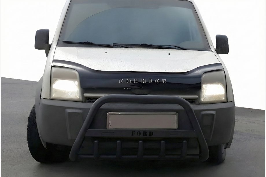 Ford Connect 2010-2013 Frontbügel WT004 Schwarz (Edelstahl) Image