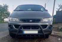 Hyundai H200, H1, Starex 1998-2007 Frontbügel WT003 Schwarz Edelstahl Foto 1