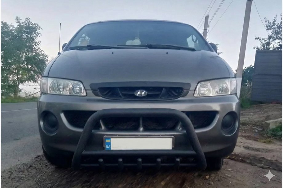 Hyundai H200, H1, Starex 1998-2007 Frontbügel WT003 Schwarz Edelstahl Image
