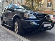 Mercedes ML W163 1997-2005 Frontschutzbügel WT003 Schwarz (Edelstahl) Foto 3