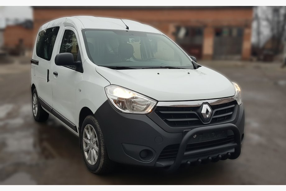 Renault Lodgy 2013-2022 Frontbügel WT003 Schwarz Edelstahl Image