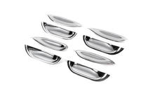 Mercedes S-class W140 1991-1998 Chrom Türgriffblenden (4 Stk, Kunststoff) Foto 2
