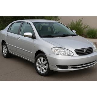 Spiegelabdeckungen 2002-2005 (2 Stk, Kunststoff) Toyota Corolla 2002-2007 Foto 1