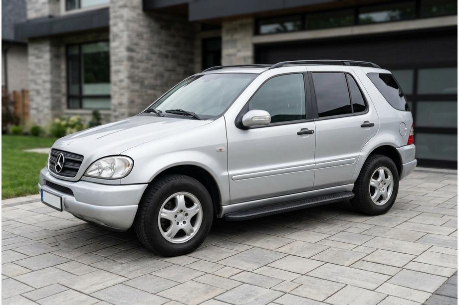 Mercedes ML W163 1997-2005 Seitenschweller Bosphorus Black (2 Stk., Aluminium) Image