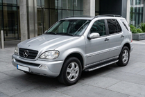 Mercedes ML W163 1997-2005 Seitenschweller Fullmond (2 Stk., Aluminium) Foto 1