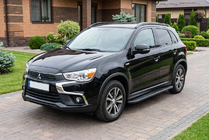 Mitsubishi ASX 2010-2023 Seitenschweller Bosphorus Black (2 Stk., Aluminium) Foto 1