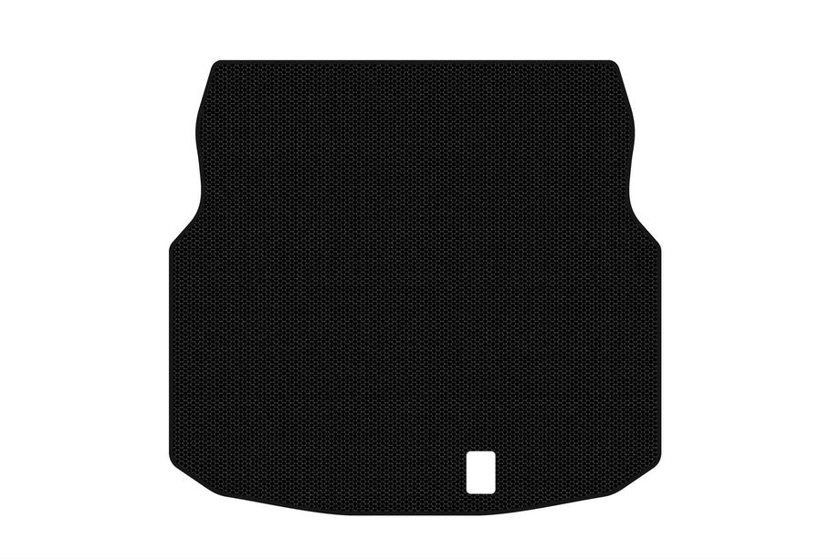 Mercedes C-class W204 2007-2015 Gummimatte für Kofferraum Carsuit (Coupé, schwarz) Foto 1