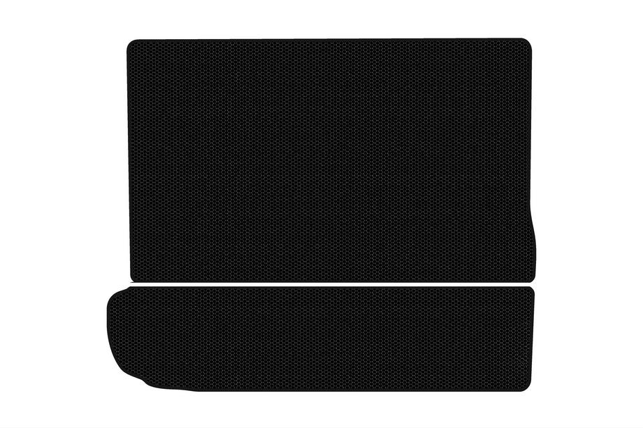 Citroen C-4 Picasso 2013–2022 Gummimatte für Kofferraum Carsuit (3. Reihe umgeklappt, schwarz) Image