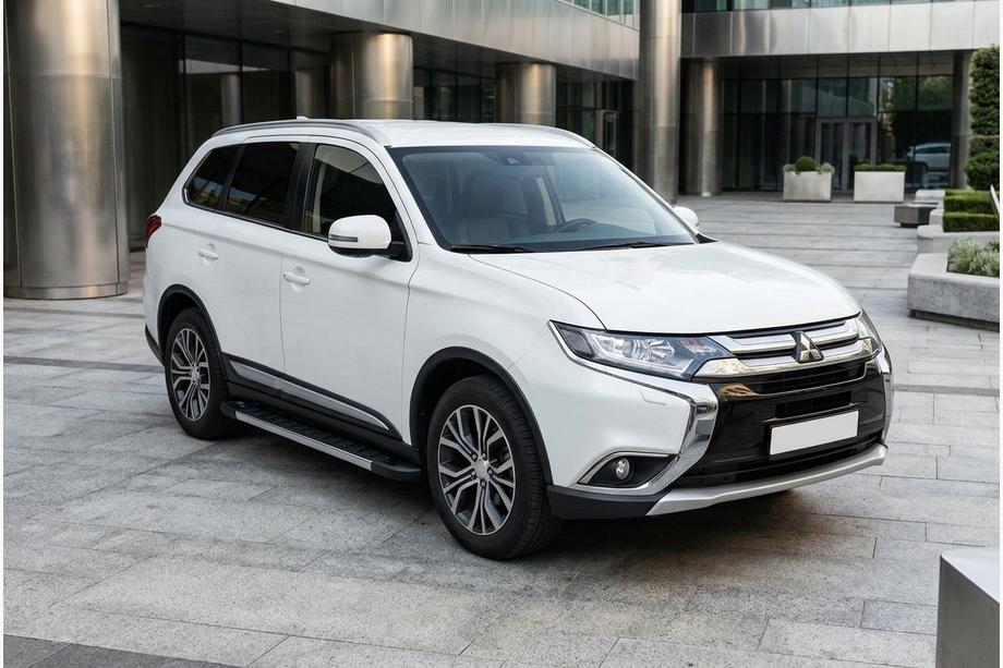 Mitsubishi Outlander 2012-2021 Seitenschweller RedLine V1 (2 Stk., Aluminium) Image