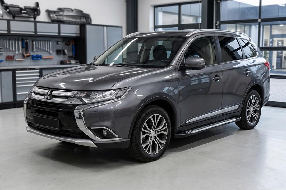 Mitsubishi Outlander 2012-2021 Seitenschweller Line (2 Stk., Aluminium) Image