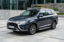 Mitsubishi Outlander 2012-2021 Trittbretter Rainbow (2 Stk., Aluminium) Foto 1