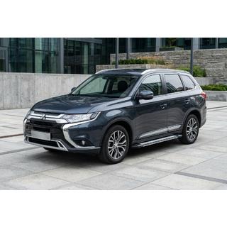 Trittbretter Rainbow (2 Stk., Aluminium) Mitsubishi Outlander 2012-2021 Foto 1