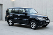 Mitsubishi Pajero Wagon IV 2006-2021 Seitenschweller Fullmond (2 Stk, Alu) Foto 1