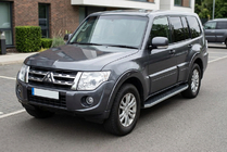 Mitsubishi Pajero Wagon IV 2006-2021 Seitenschweller Tayga (2 Stk., Aluminium) Foto 1