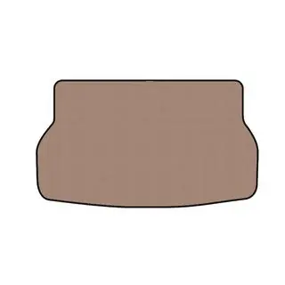Gummimatte für Kofferraum Carsuit (Beige)