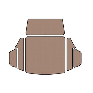 Gummimatte für Kofferraum Carsuit (SD, beige) Acura TLX 2014-2020 Foto 1