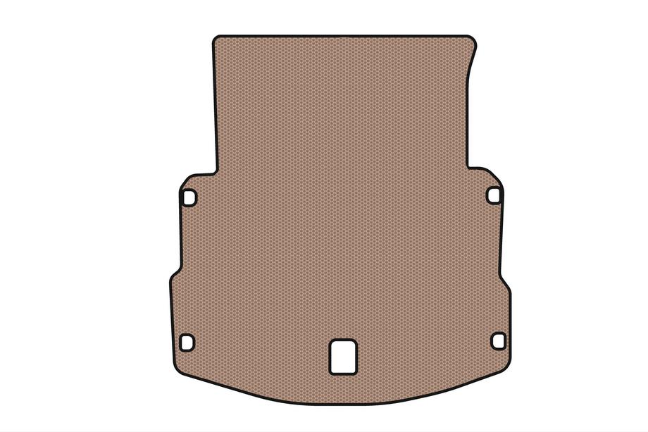 Audi A8 2018- Gummimatte für Kofferraum Carsuit (Lang, beige) Foto 1