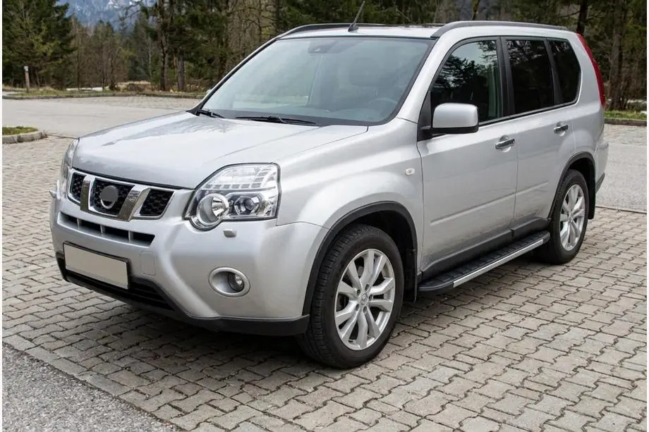 Nissan X-trail T31 2007-2014 Trittbretter Duru (2 Stk., Aluminium) Image