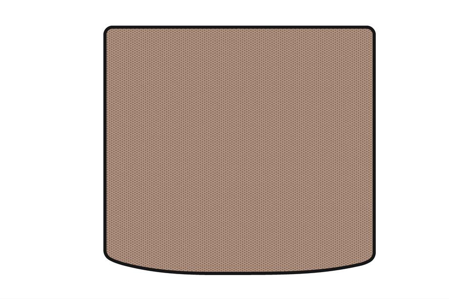 BMW X6 E71 2008–2014 Gummimatte für Kofferraum Carsuit V-1 (Beige) Image
