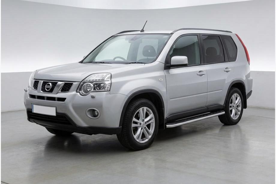 Nissan X-trail T31 2007-2014 Trittbretter Maydos V1 (2 Stk., Aluminium & Edelstahl) Image