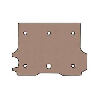 Gummimatte für Kofferraum Carsuit (Beige)