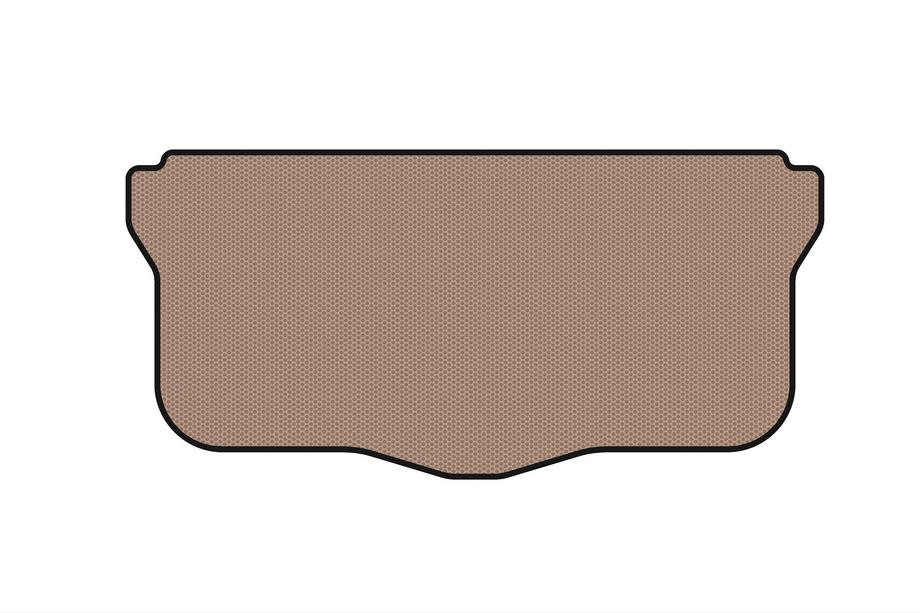 Citroen C-1 2005-2014 Gummimatte für Kofferraum Carsuit (HB, beige) Image