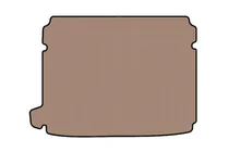 Citroen DS-4 2010-2015 Gummimatte für Kofferraum Carsuit (HB, Vor-Facelift, beige) Foto 1