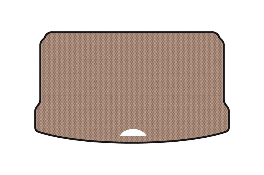 Mini Cooper F55/56/57 2014-2023 Gummimatte für Kofferraum Carsuit (für S F55, 5-türig, beige) Foto 1
