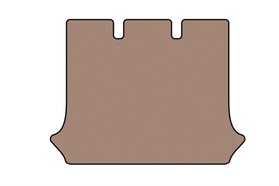 Fiat Doblo I 2001-2005 Gummimatte für Kofferraum Carsuit (Beige) Foto 1