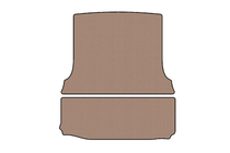 Fiat Fiorino/Qubo 2008-2024 Gummimatte für Kofferraum Carsuit (Laderaum, beige) Foto 1