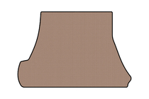 Ford Mondeo 1996-2001 Gummimatte für Kofferraum Carsuit (SD, beige) Foto 1
