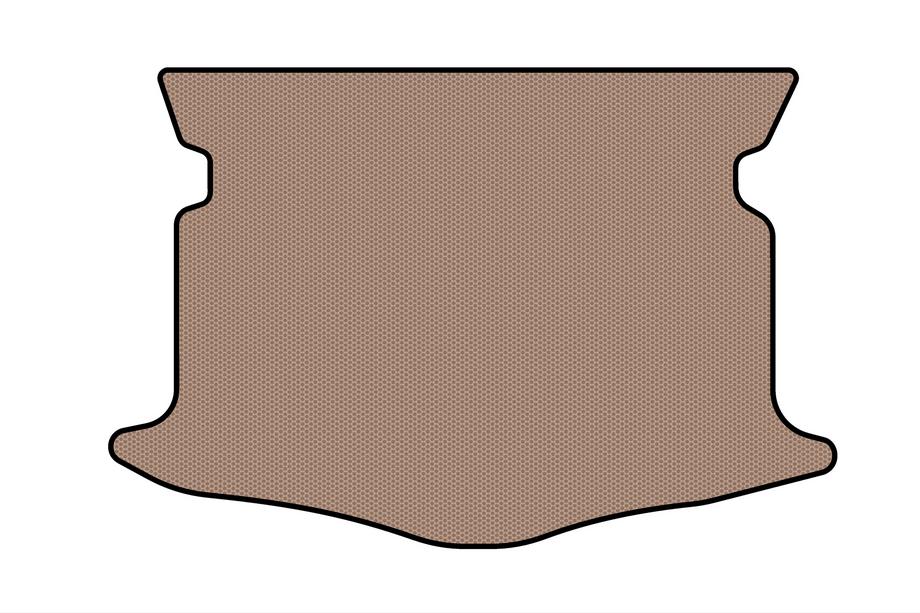 Honda FR-V 2004-2009 Gummimatte für Kofferraum Carsuit (Beige) Image