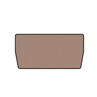Gummimatte für Kofferraum Carsuit (Beige)