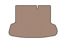 Hyundai Accent 2006-2010 Gummimatte für Kofferraum Carsuit (SD, beige) Foto 1