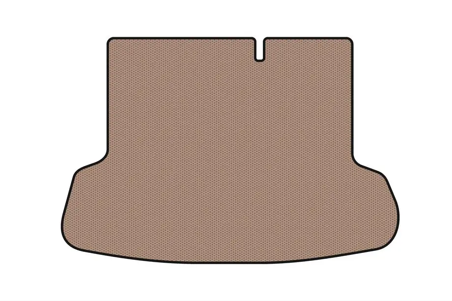 Hyundai Accent 2006-2010 Gummimatte für Kofferraum Carsuit (SD, beige) Image