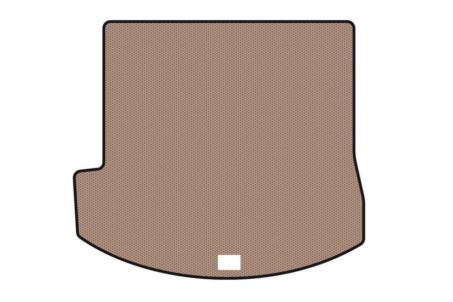 Hyundai Santa Fe 4 2018-2023 Gummimatte für Kofferraum Carsuit (für Grand, beige) Image